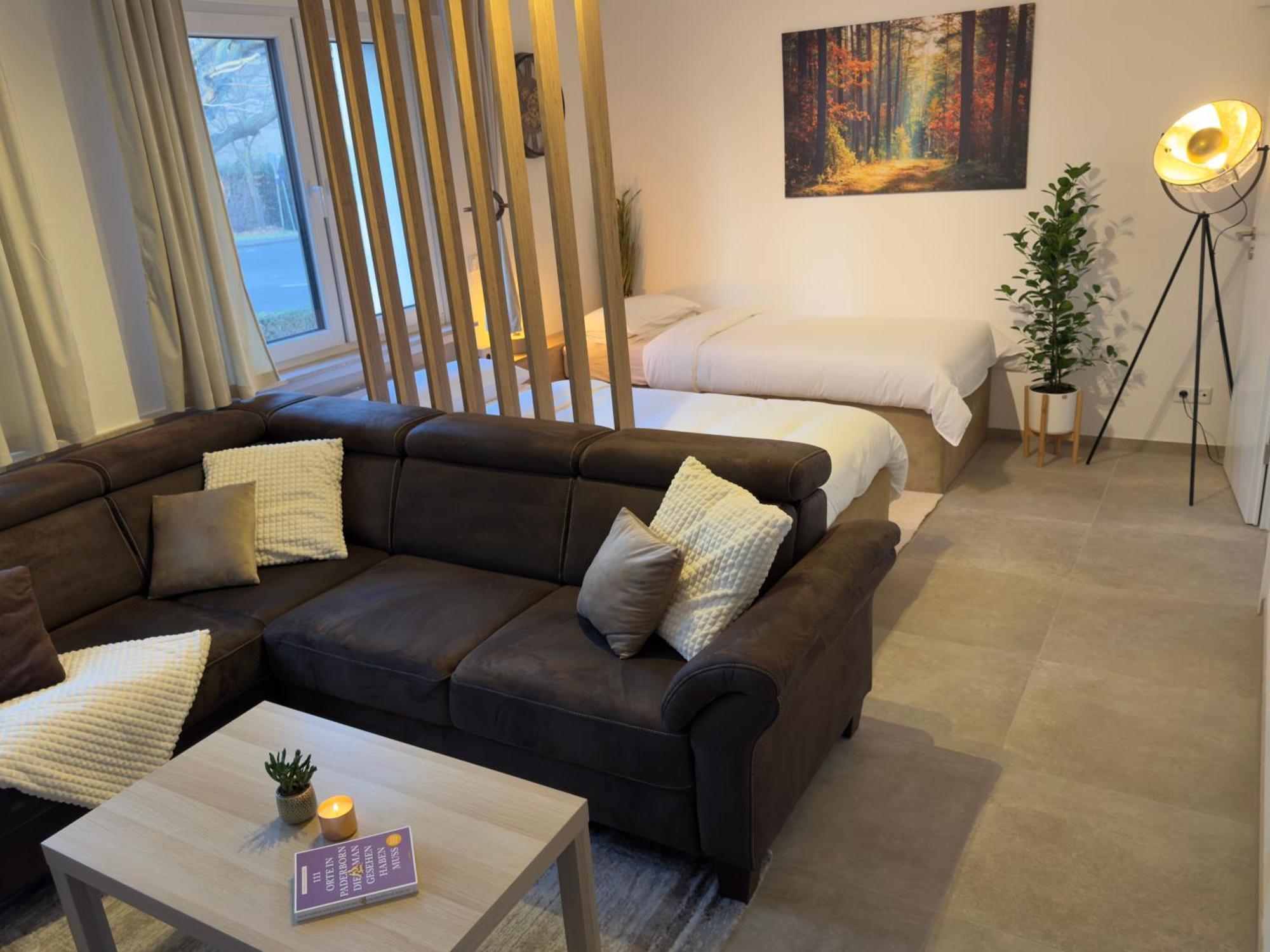 Moderne Wohnung Mit Waldflair Und Kaffeegenuss พาเดอร์บอร์น ภายนอก รูปภาพ
